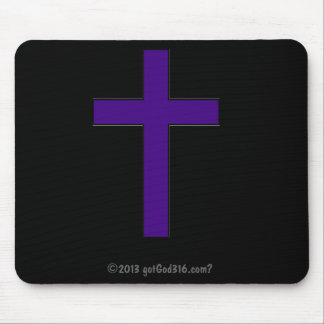 Paarse Cross gotGod316.com? Muismat