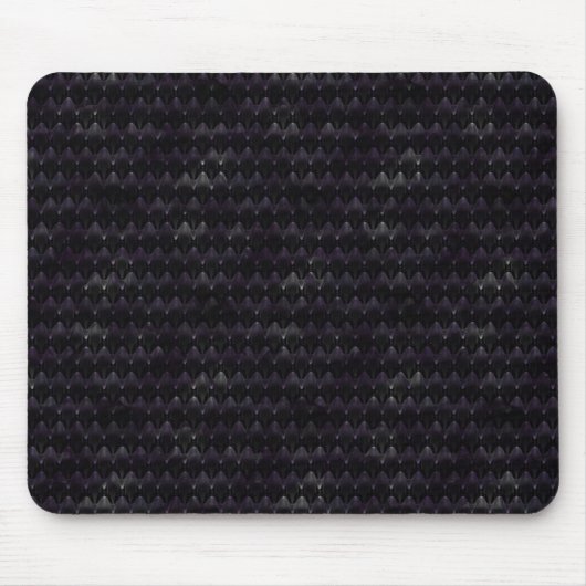 Paarse Crystal Alien Skin Muismat (Voorkant)