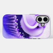 Paarse Cupcake Sprinkles Case-Mate iPhone Case (Achterkant (horizontaal))
