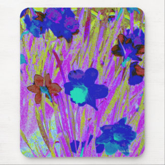 "Paarse Daffodils" Mousepad Muismat