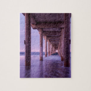 Paarse dageraad bij Scripps Pier Legpuzzel