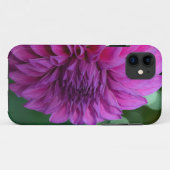 Paarse dahlia Case-Mate iPhone case (Achterkant (horizontaal))