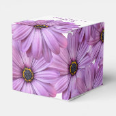 Paarse Daisy 2-inch feestvieren Bedankdoosjes (Achterkant)