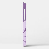 Paarse Daisy Case-Mate iPhone Case (Achterkant / Links)