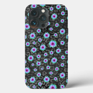 Paarse Daisy iPhone 13 Pro Hoesje