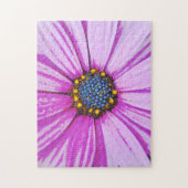 Paarse Daisy Flower Art puzzel Legpuzzel (Verticaal)