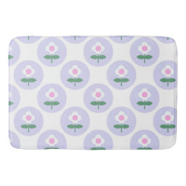 Paarse Daisy Flower Teen Kinder Slaapkamer Schatti Badmat