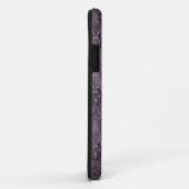 Paarse Damask iPhone 5 Hoesje (Achterkant/rechts)