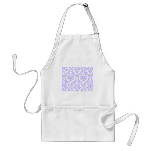 Paarse Damask Standaard Schort