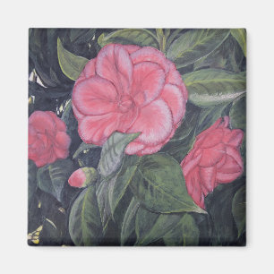 Paarse Dawn Camellia magneet