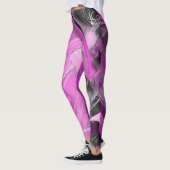 Paarse Designer Leggings (Links)