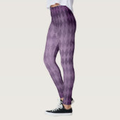  paarse diamanten vrouwen lavender leggings (Links)