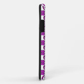 Paarse diamantontwerp Case-Mate iPhone case (Achterkant/rechts)