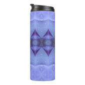 Paarse Diamond Ikat Thermosbeker (Geroteerd rechts)