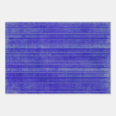  Paarse distress stripes patroon Inpakpapier Vel (Voorkant 2)