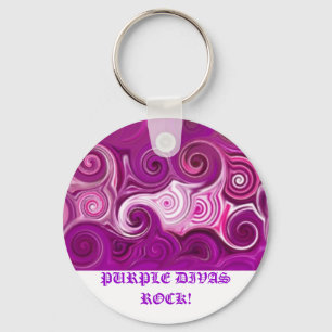 PAARSE DIVAS ROCK! SLEUTELHANGER
