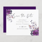 Paarse donkere forensische budgettaire weddenschap (Voorkant / Achterkant)