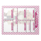 Paarse Dr. Gnome Verpleegkunde - Pathofysiologie T Notitieblok (Voorkant)