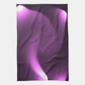 Paarse draaiende lichten theedoek (Verticaal)