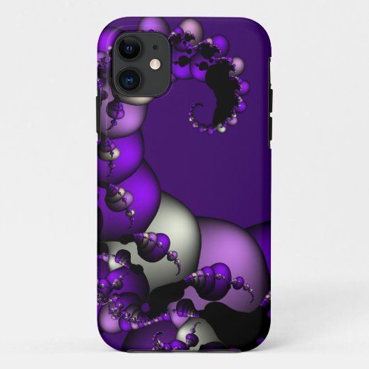 Paarse Draak Case-Mate iPhone Case (Achterkant)