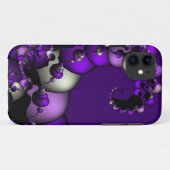 Paarse Draak Case-Mate iPhone Case (Achterkant (horizontaal))