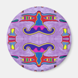 Paarse Dragon Magnet Magneet