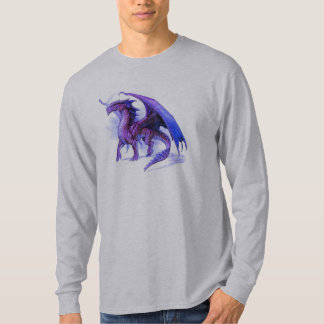 Paarse dragon t-shirt