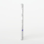 Paarse Dragonfly personaliseer het Hoesje van Sams Samsung Galaxy Hoesje (Rechterkant)