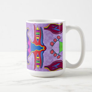 Paarse drakenMok Koffiemok