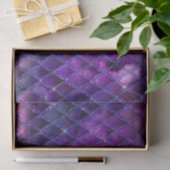 Paarse drakenschalen tissuepapier (Geschenk)