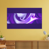 Paarse dromen, Abstracte Fantasy Rainbow Art Canvas Afdruk (Insitu (Woonkamer))