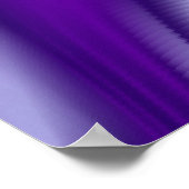 Paarse dromen, Abstracte Fantasy Rainbow Art Poster (Hoek)