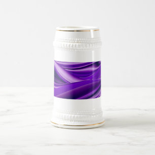 Paarse droom, Abstracte Fantastische regenboog-kun Bierpul
