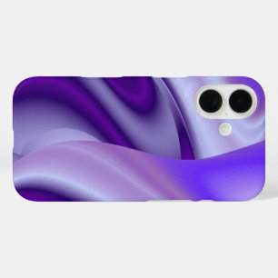Paarse droom, Abstracte Fantastische regenboog-kun iPhone 16 Hoesje