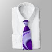 Paarse droom, Abstracte Fantastische regenboog-kun Stropdas (Gebonden)