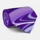 Paarse droom, Abstracte Fantastische regenboog-kun Stropdas (Opgerold)