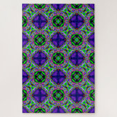 paarse droom puzzel legpuzzel (Verticaal)