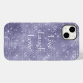 Paarse droom sprankeling Case-Mate iPhone case (Achterkant (horizontaal))