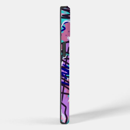 Paarse droomexpressie Case-Mate iPhone case (Achterkant / Rechts)