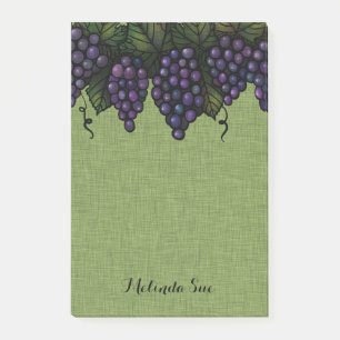 Paarse druiven Gepersonaliseerd Post-it® Notes