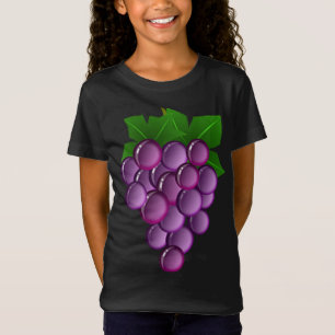Paarse druiven Halloween kostuum wijngaard fruit T-shirt