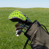 Paarse druiven op groen golfheadcover (Insitu)