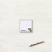 Paarse Druiven Post-it® Notes (Op bureau)