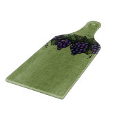 Paarse druiven, snijkop snijplank (Hoek)