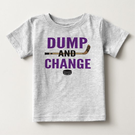 Paarse Dump en Change Hockey Baby (Voorkant)