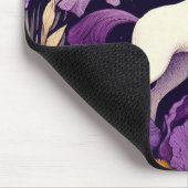 Paarse eenhoorn irissen eenhoorns iris muismat (Hoek)