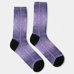 Paarse Elegantie Sokken