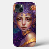 Paarse Elf Fairy Fantasy Art Case-Mate iPhone Case (Achterkant)