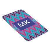 Paarse en Aqua Tribal Magneet (Rechterzijde)