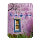 Paarse en blauw in het zuidwesten van Tucson, Ariz Magneet (Verticaal)